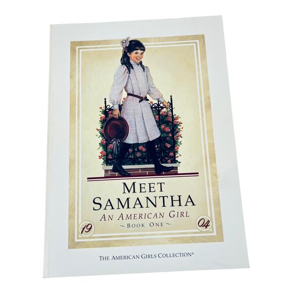 American Girl Pleasant Company Meet Samantha BOOK 1st Edition Paperback 1986 - Picture 1 of 4